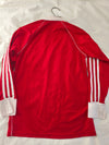 Vintage Football Shirt Template Adidas Red 1983 (S)