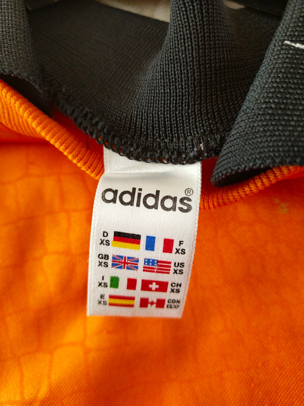 Vintage Goalkeeper Shirt Adidas Jens Lehmann 1997-1999 (XS) Number 1