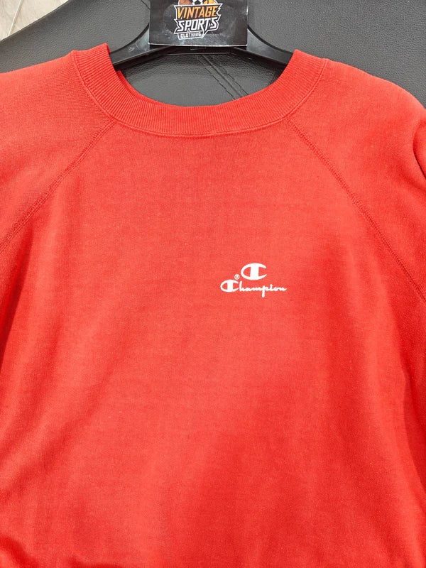Vintage Sweatshirt Champion Red 1990s (M)