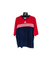 Vintage T-Shirt Adidas Red Blue 1990s (L)