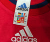 Vintage T-Shirt Adidas Red Blue 1990s (L)