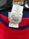 Vintage T-Shirt Adidas Red Blue 1990s (L)