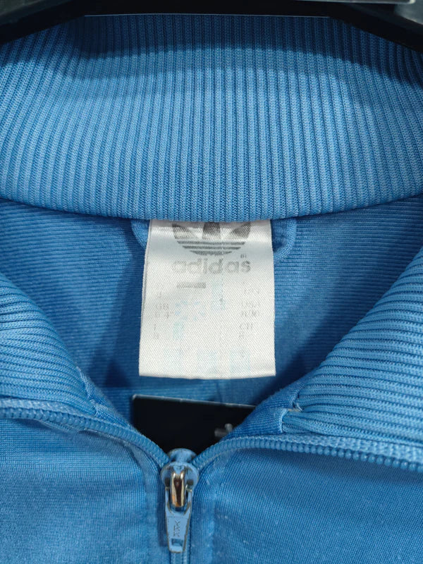 Vintage Track Top Jacket Adidas Blue 1990s (XL)