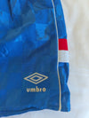 Vintage Umbro Football Sprinter Shorts 1980s Blue (M)