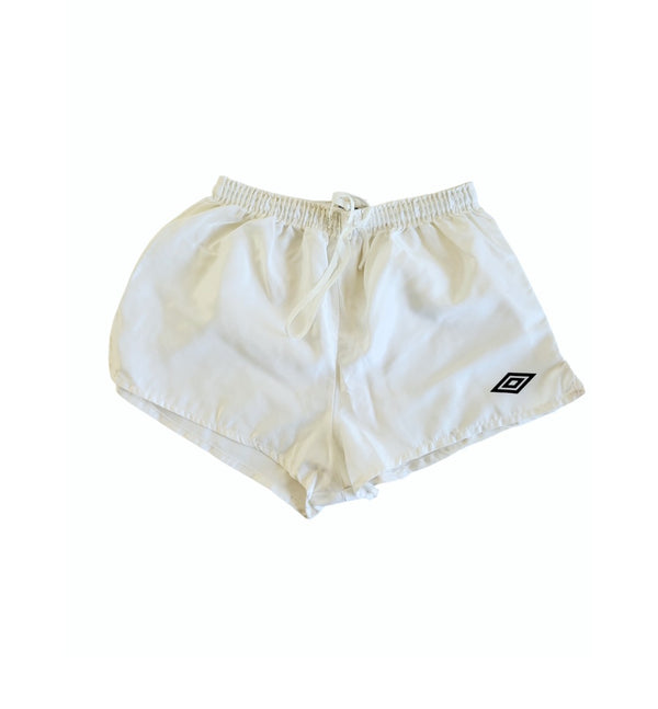 Vintage Umbro Football Sprinter Shorts 1980s White (S)