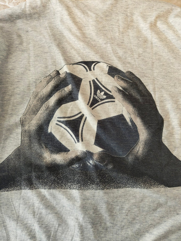 Vintage Adidas Tango Ball Football T-Shirt 1990s