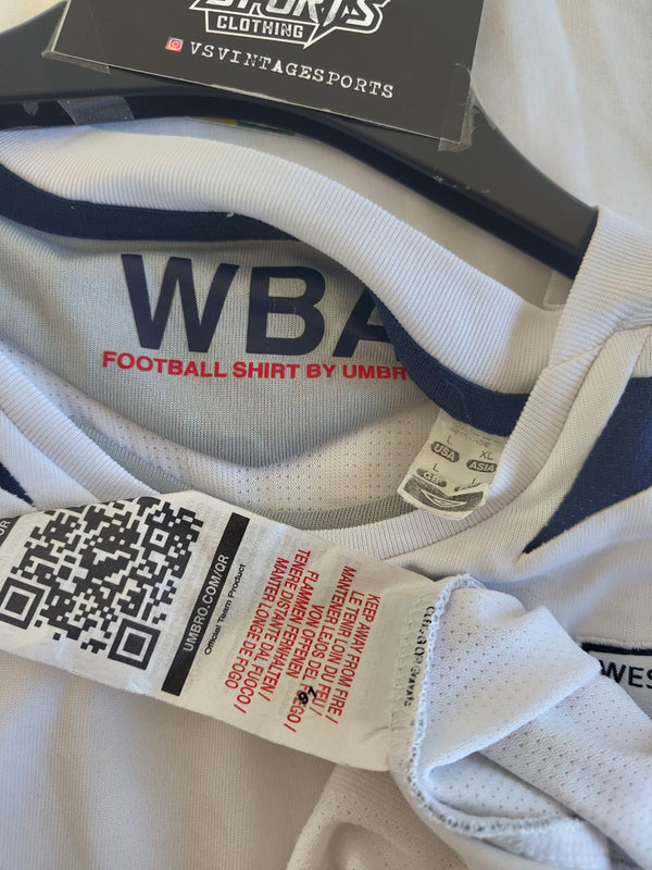 WBA West Bromwich Albion Away Football Shirt 2007-2008 (L)