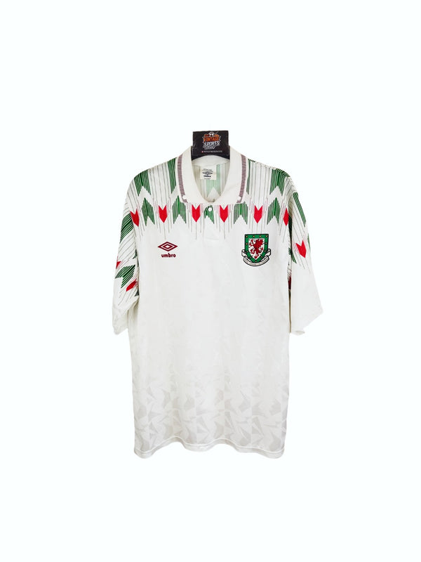 Wales Away Football Shirt 1990-1992 (L)