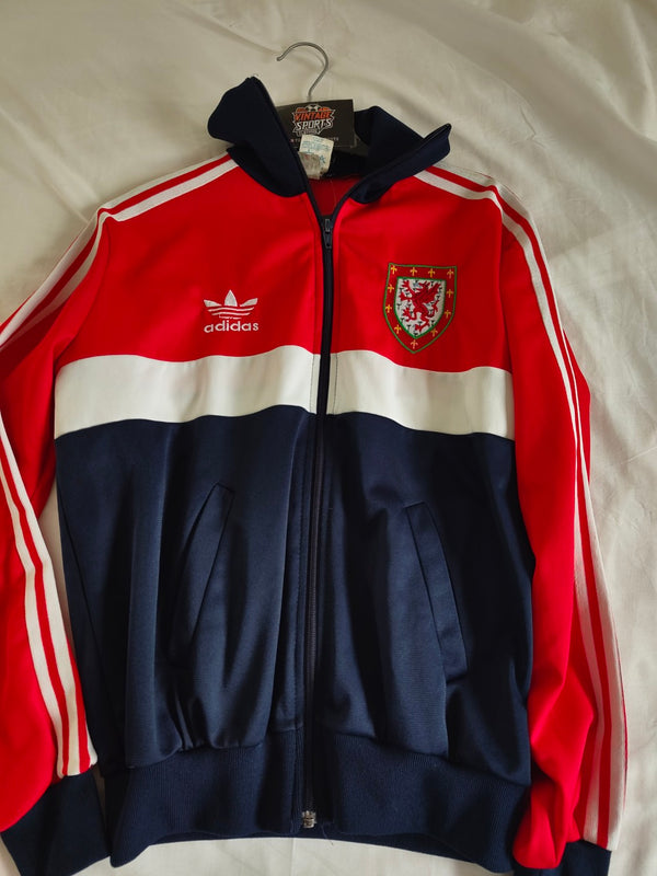 Wales Football Track Top Jacket 1984 (S)