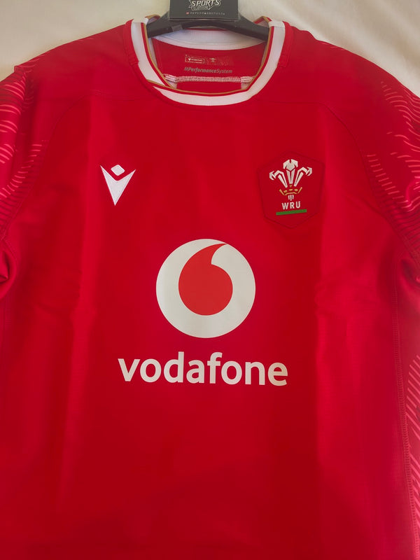 Wales Player Issue Home Rugby Shirt 2024-2025 (L)