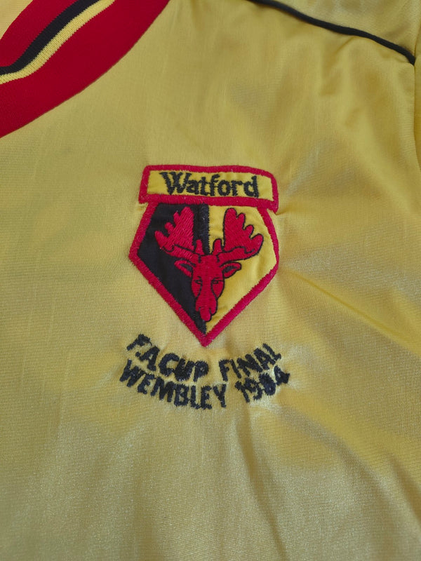 Watford FC Cup Home Football Shirt 1984-1985 (M) 3