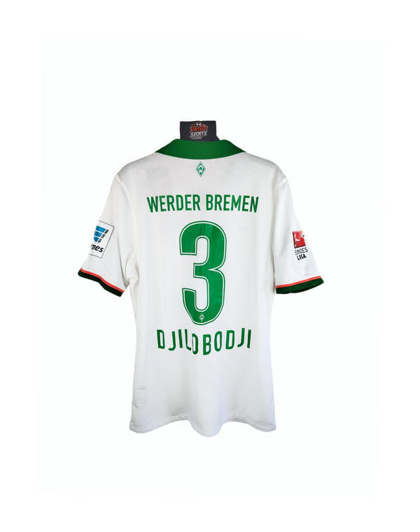 Matchworn Werder Bremen Third Football Shirt 2015-2016 (L) 3 Djilobodji