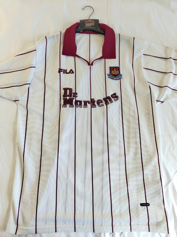 West Ham United FC Away Football shirt 2002-2003 (L)
