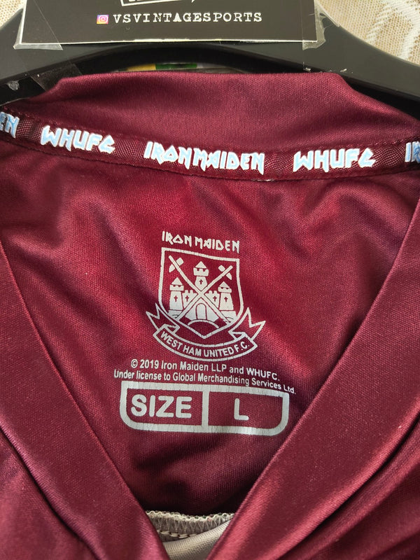 West Ham United FC Iron Maiden shirt 2019 Number 11