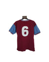 West Ham United FC Official Retro home Football shirt 1960-1963 (M) 6 Bobby Moore