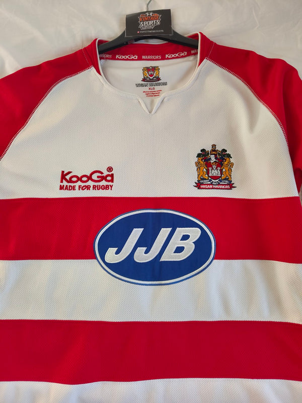 Wigan Warriors Home Rugby Shirt 2008 (XL)