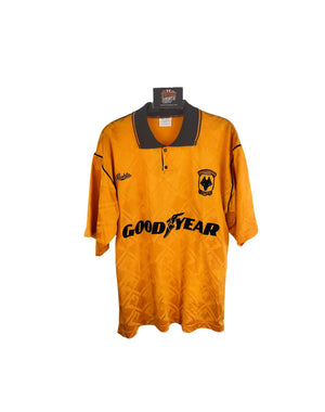 Wolverhampton Wolves Home Football Shirt 1990-1992 (M)