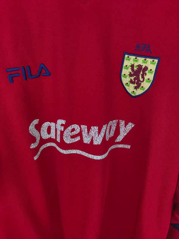 Scotland Goalkeeper Football Shirt 2001-2003