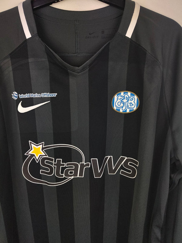 Matchworn Esbjerg FB Away Football Shirt 2014-2015 Number 5