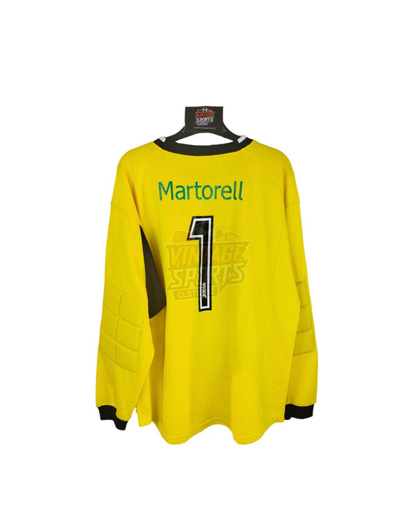 Matchworn FS Martorell 2000s Goalkeeper Futsal Shirt - Number 1