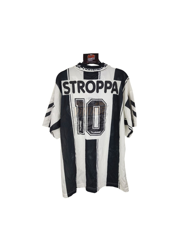 Udinese Calcio 1995-1996 Football Home Shirt 10 Stroppa