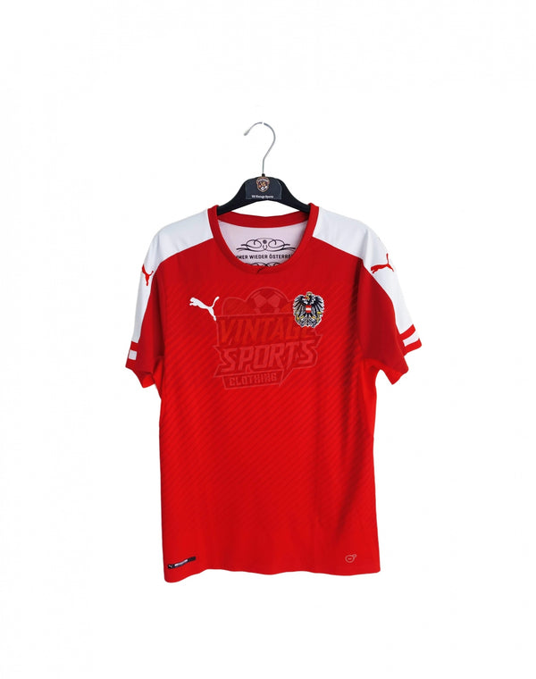 Austria 2016-2017 Home Football Shirt