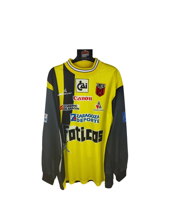 Matchworn AD Sala 10 Zaragoza Goalkeeper Futsal Shirt 2000s - Number 1