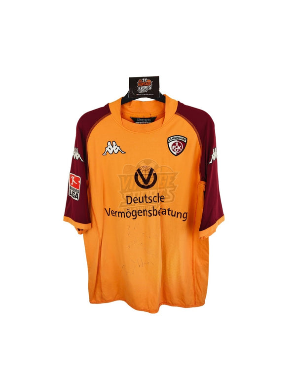 Signed Matchworn 1.FC Kaiserslautern 2004-2005 Away Shirt - Zandi 10