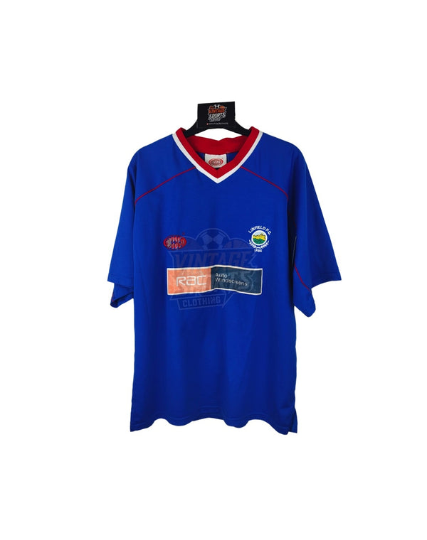 Linfield FC 2002-2003 Home Football Shirt 10 Feeney