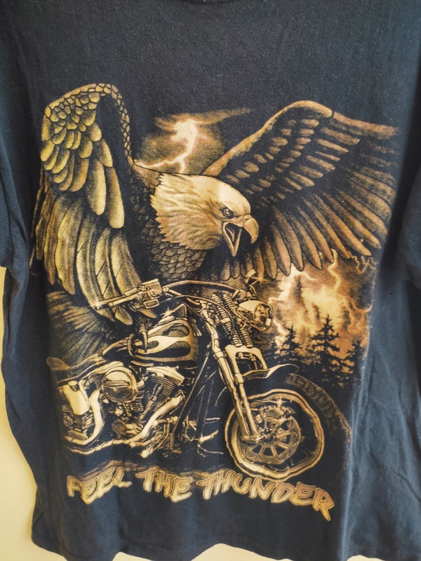 Moto American Eagle Feel the thunder T-Shirt