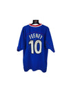 Linfield FC 2002-2003 Home Football Shirt 10 Feeney